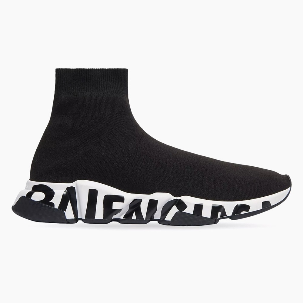 Balenciaga Speed Graffiti Sock Sneaker